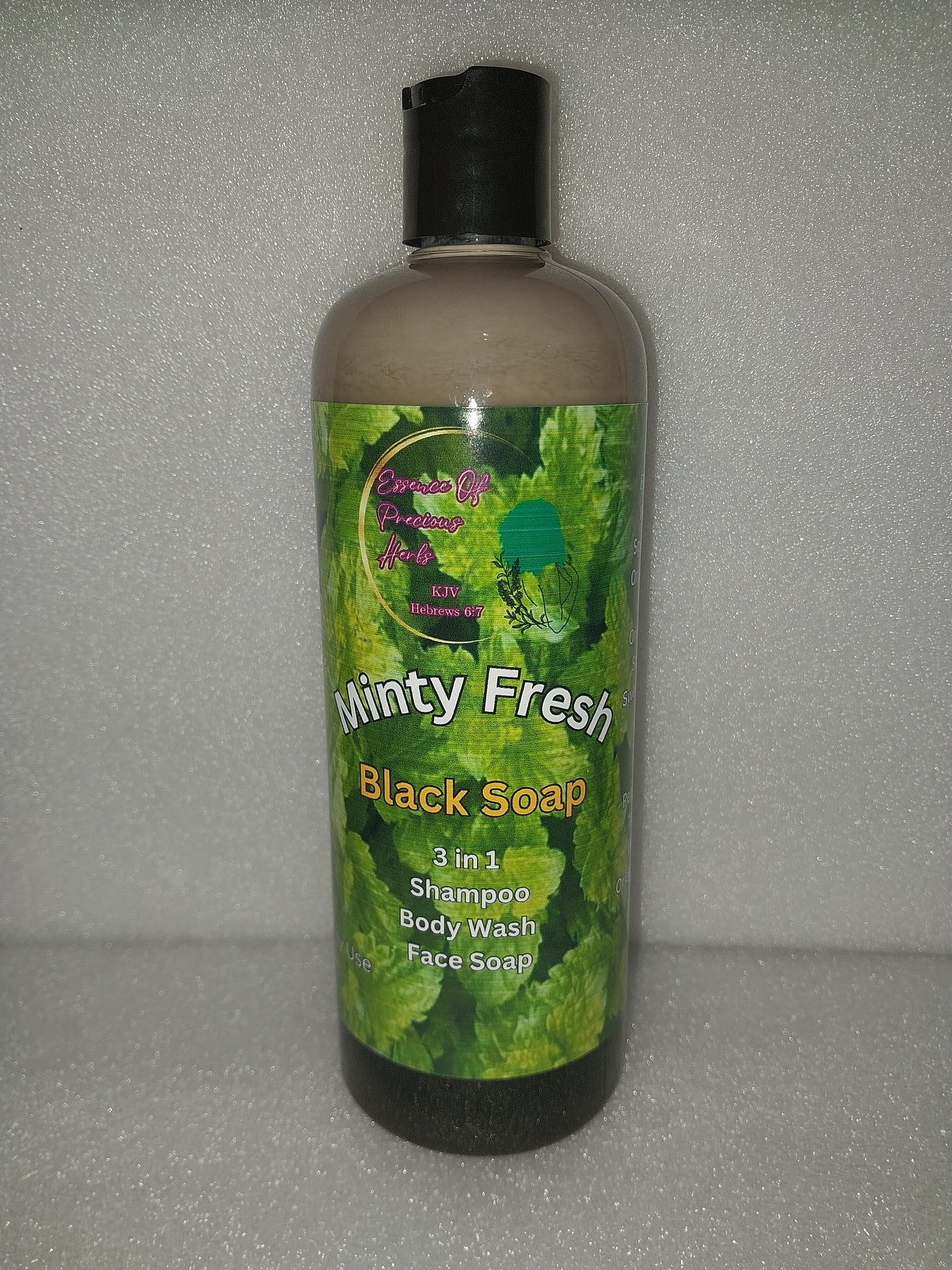Minty Fresh Black Soap