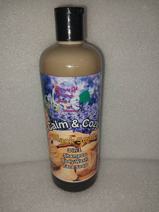 Calm & Cozy Black Soap